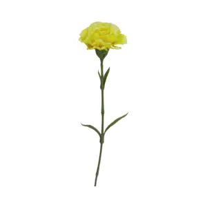 preserved carnations wedding decoration wholesale artificial flowers single flower white carnation