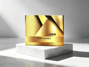 Vente en gros OEM Energy Honey International, miel pur à 100% en pot Mason, durée de conservation de 24 mois - Product Image 3
