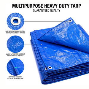 Bâche de toit en bâche imperméable de haute qualité populaire <span class=keywords><strong>maille</strong></span> PE transparente bâche PE durable grand rouleau - Product Image 2