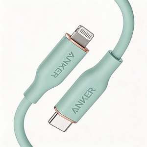 Cable de datos de carga rápida Anker de silicona PD, tipo C, para teléfono, 20V 3A, transferencia de 480Mbps - Product Image 3