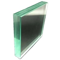 Verre de sécurité feuilleté PVB trempé clair de haute qualité 8 + 8mm 17.52mm pour usage extérieur extérieur de serre de balustrade d'hôpital