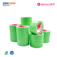 Ruban de réparation imperméable Ginnva vert herbe à haute viscosité pour tuyaux et tapis - Robuste pour l'étiquetage et l'emballage