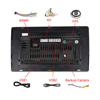Auto Multimédia Pour Toyota Aygo Citroen C1Peugeot 107 2005-2014 Android 2 Din Radio Stéréo Écran Navigation GPS Carplay