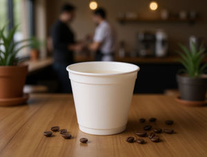 (95% Amido di Mais) Tazza da Caffè da 24 oz per Bevande Calde Biodegradabile in Amido di Mais - Product Image 2