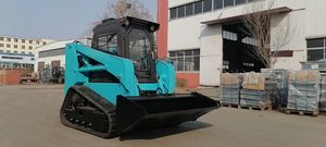 热卖中国柴油迷你滑移转向履带式装载机土方机械滑移转向装载机带铲斗 - Product Image 6