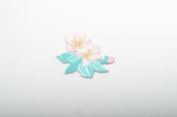 Patch de broderie personnalisé 3D tissé, en gros, sur le Logo de la marque de transfert, patchs de broderie personnalisés pour vêtements