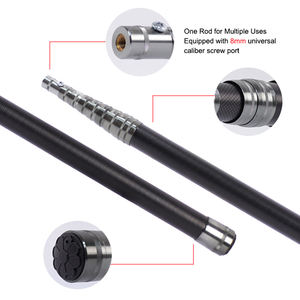 Perche <span class=keywords><strong>télescopique</strong></span> en fibre de carbone sur mesure de 6 m (8 sections) pour le nettoyage des fenêtres et des accessoires anti-poussière - Product Image 2