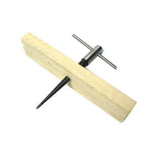 3-13/5-16mm 5 grados 6 <span class=keywords><strong>flauta</strong></span> guitarra carpintero DIY Pickup Tuning Peg Hole Luthier herramienta guitarra puente Pin Hole escariador cónico - Product Image 3