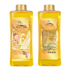 Brightening Vegan Body Glow Oil Moisturize Lightening Oil Custom Logo Private Label Natural Body Massage Turmeric Essential Oil