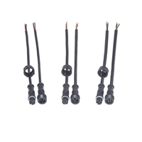 Mini câble étanche M12 2 3 4 5 fils de prise mâle et femelle connecteur étanche Ip67
