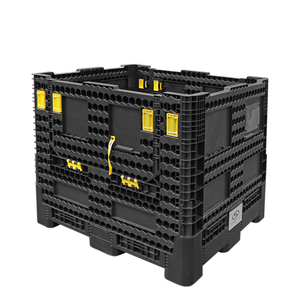 Heavy Duty Storage Plastic Pallet Bulk Container Best Quality Box Pallet Box Logistic Plastic With Lid For Transportation