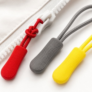 Tirette de <span class=keywords><strong>fermeture</strong></span> <span class=keywords><strong>éclair</strong></span> Meetee G9-2 multicolore en cordon PVC avec clip de verrouillage pour sacs à dos, vêtements, sacs et accessoires de couture - Product Image 2