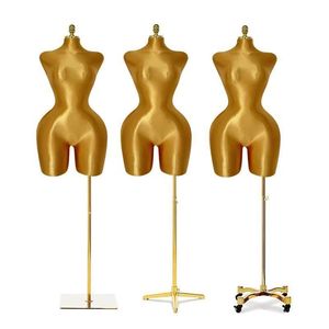 Lavinia Réglable Full-Body Plastique Or Femme Robe Forme Curvy Torse Plus La Taille <span class=keywords><strong>Couture</strong></span> <span class=keywords><strong>Couture</strong></span> <span class=keywords><strong>Mannequin</strong></span> Femmes Stand - Product Image 1