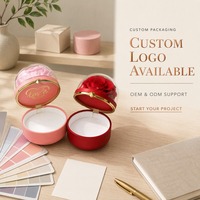 Boîte à bague et boîte à collier personnalisées en forme de rose éternelle, emballage à ouverture rabattable pour bijoux, idéal pour les fournisseurs de cadeaux de demande en mariage