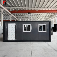 Maison Modulaire Préfabriquée Extensible, Maison Pliante Préfabriquée, Conteneur Modulaire Préfabriqué en Kit, Mini-Maison
