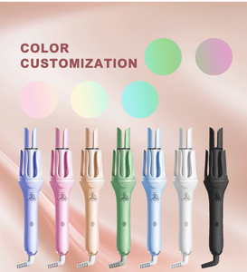 Calentador PTC personalizado, herramienta <span class=keywords><strong>de</strong></span> peinado con <span class=keywords><strong>ondas</strong></span> LED, USB/<span class=keywords><strong>rizador</strong></span> <span class=keywords><strong>de</strong></span> <span class=keywords><strong>pelo</strong></span> giratorio <span class=keywords><strong>de</strong></span> Rosa recargable eléctrico <span class=keywords><strong>para</strong></span> hoteles RVs - Product Image 3