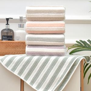 Lot de serviettes de bain en polaire corail de haute qualité, couleur unie, extra large, épais, séchage rapide, absorbant, idéal pour la pause déjeuner, cadeau - Product Image 1