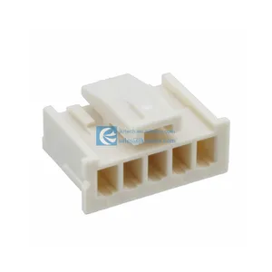 Tyco Supplier BOM list Service 1744417-5 Housings Plug 5 Positions 2.50MM 17444175 Connector Series Economy Power 2.5 Natural