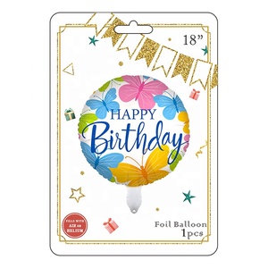 Fabrication de ballons en forme de papillon, 18 pouces, 1 pièce, rétro, en feuille d'aluminium, <span class=keywords><strong>pour</strong></span> enfants, couleur <span class=keywords><strong>joyeux</strong></span> <span class=keywords><strong>anniversaire</strong></span> - Product Image 2