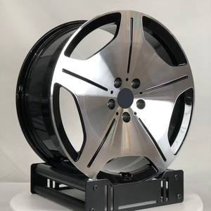 Jantes forgées Rimpower Hyper Black Machined Face 19 pouces 19x8.5 5x112 5 trous compatibles avec Mercedes-Benz Classe <span class=keywords><strong>V</strong></span> - Product Image 1
