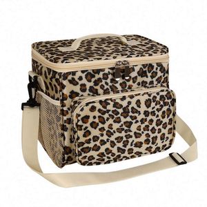 Bolsa Térmica para Picnic al Aire Libre con Logotipo Personalizado, Bolsa Refrigerante Aislada de Tela Oxford Impermeable para Alimentos - Product Image 6