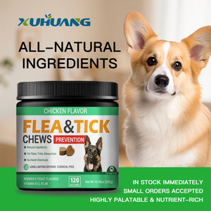 Compléments alimentaires pour chiens OEM/ODM contre les puces et les <span class=keywords><strong>tiques</strong></span> sous forme de friandises à mâcher - Product Image 1
