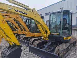 Mini-pelle Yanmar Vio35 d'occasion Original 90% Nouvel entraînement hydraulique pour la construction Économe en carburant Puissante en stock - Product Image 3