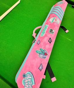 LIZARD Leiseta Rainbow Series Pool Cue Case,7 Holes Large Capacity Genuine Cowhide Fashion Colorful Multi‑Hole Billiard Cue Bag - Product Image 4