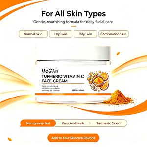 Crema Facial de Cúrcuma con 30% de Vitamina C y Ceramida, Potenciador de Luminosidad, Antienvejecimiento, Reparación de la Piel, Hidratante, Reduce Manchas Oscuras, Vegana - Product Image 5