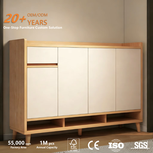 <span class=keywords><strong>Zapatero</strong></span> Moderno de Madera Maciza Personalizable, 5 Estantes, Duradero, Ecológico, Ahorra Espacio, Mueble para el Hogar, Entrada, Pasillo - Product Image 2