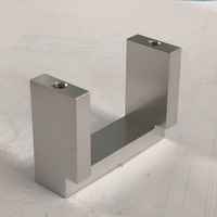Bloque de Soporte Industrial de Aleación de Aluminio Mecanizado con Precisión CNC, Herrajes de Montaje, Suministro Personalizado OEM ODM