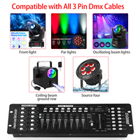 Console de contrôle d'éclairage de scène Mini Operator 192 canaux, contrôleur DMX 512