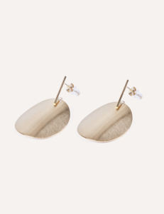 Orecchini YXQ E67 dorati in acciaio inossidabile, leggeri e comodi, per l'uso quotidiano primaverile. - Product Image 2