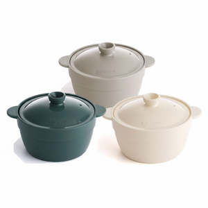 Sillyman in silicone cucina Harmony collection cerchio coperchio in silicone piroscafo - Product Image 1