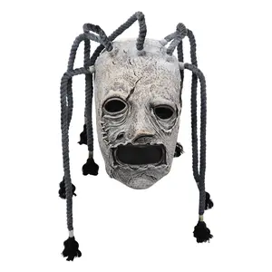 Baige 2024 Halloween Slipknot Cosplay Event Corey Taylor Cosplay Latex Mask Slipknot Party Bar Costume Props Masks