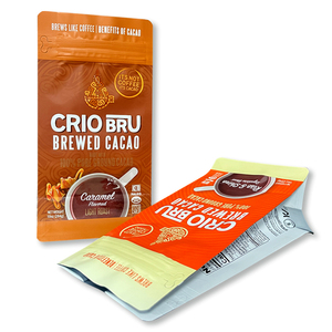 Impreso personalizado 12Oz 500G 1Kgs grano <span class=keywords><strong>de</strong></span> café <span class=keywords><strong>bolsa</strong></span> <span class=keywords><strong>de</strong></span> fondo plano con valor 8 lados <span class=keywords><strong>bolsa</strong></span> <span class=keywords><strong>de</strong></span> sello - Product Image 3