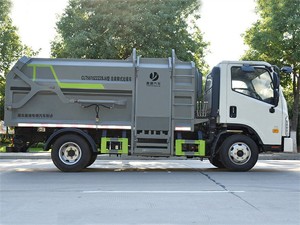 รถบรรทุกขยะขนาดเล็ก Foton 4x2 รุ่นใหม่ สำหรับเก็บขยะในพื้นที่อยู่อาศัยและงานสุขาภิบาลในเมือง - Product Image 4