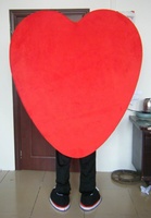 Costume de mascotte en peluche personnalisé de haute qualité pour adultes, personnage de dessin animé, cœur chaud, pour la Saint-Valentin - Marque Blue Sky