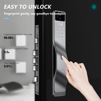 Cerradura Inteligente Automática con Reconocimiento Facial 3D Eseye OEM ODM, con Cámara, Almacenamiento en la Nube, WiFi y Aplicación para Puerta Principal del Hogar