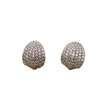 Boucles d'oreilles haut de gamme en forme de goutte en laiton et zircon, un accessoire tendance et de niche