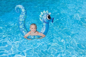 Flotteurs gonflables pour <span class=keywords><strong>piscine</strong></span>, flotteurs gonflables en forme d'hippocampe, bâton <span class=keywords><strong>de</strong></span> natation - Product Image 5