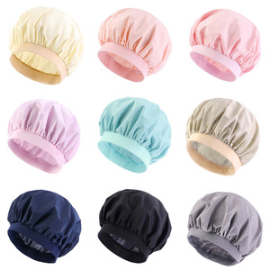 Gorro de ducha unisex al por mayor, gorro de baño de material impermeable con banda ancha elástica, gorro para teñir el cabello de uso diario - Product Image 2