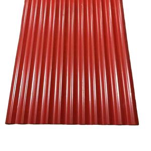 Lamiera per Tetti in Ferro Zincato Preverniciato Colorato, Lamiera Ondulata in Acciaio Zincato Alluminio, Lamiera Metallica Economica per Tetti - Product Image 1