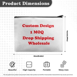 Portafoglio personalizzato da donna borsa a gettone vendita calda con cerniera stampa di moda su richiesta borsa a mano all'ingrosso di grande capacità Drop Shipping - Product Image 6