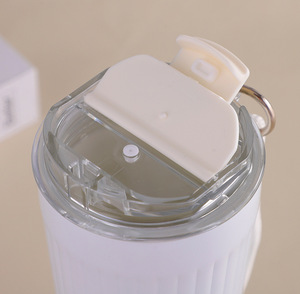 Thời trang 550ml thép không gỉ Tumbler sọc dây xử lý xách tay văn phòng cà phê phích Mug cho phụ nữ quà tặng cho nước - Product Image 6