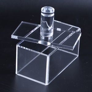 Fábrica de acrílico claro Sushi molde acrílico <span class=keywords><strong>Spam</strong></span> <span class=keywords><strong>Musubi</strong></span> CAJA DE PRENSA - Product Image 4