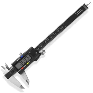 Caliper Measuring Tool Stainless Steel 6 Inch/150mm Digital Micrometer Waterproof Easy Switch Units Vernier Digital Caliper