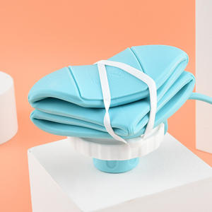 Tasse pliante en silicone de grande capacité pour les sports de plein air, voyage, bouilloire créative à eau et à café avec visites directes - Product Image 3