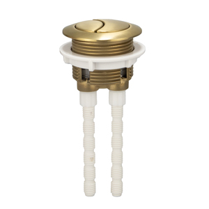 38mm chải vàng nhà vệ sinh kép đẩy tuôn ra vòng đầu nút - Product Image 1