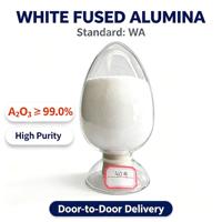 Alumine blanche fondue haute pureté F40 WA 99,0 % Al2O3 en poudre pour réfractaires et céramiques (livraison porte-à-porte)